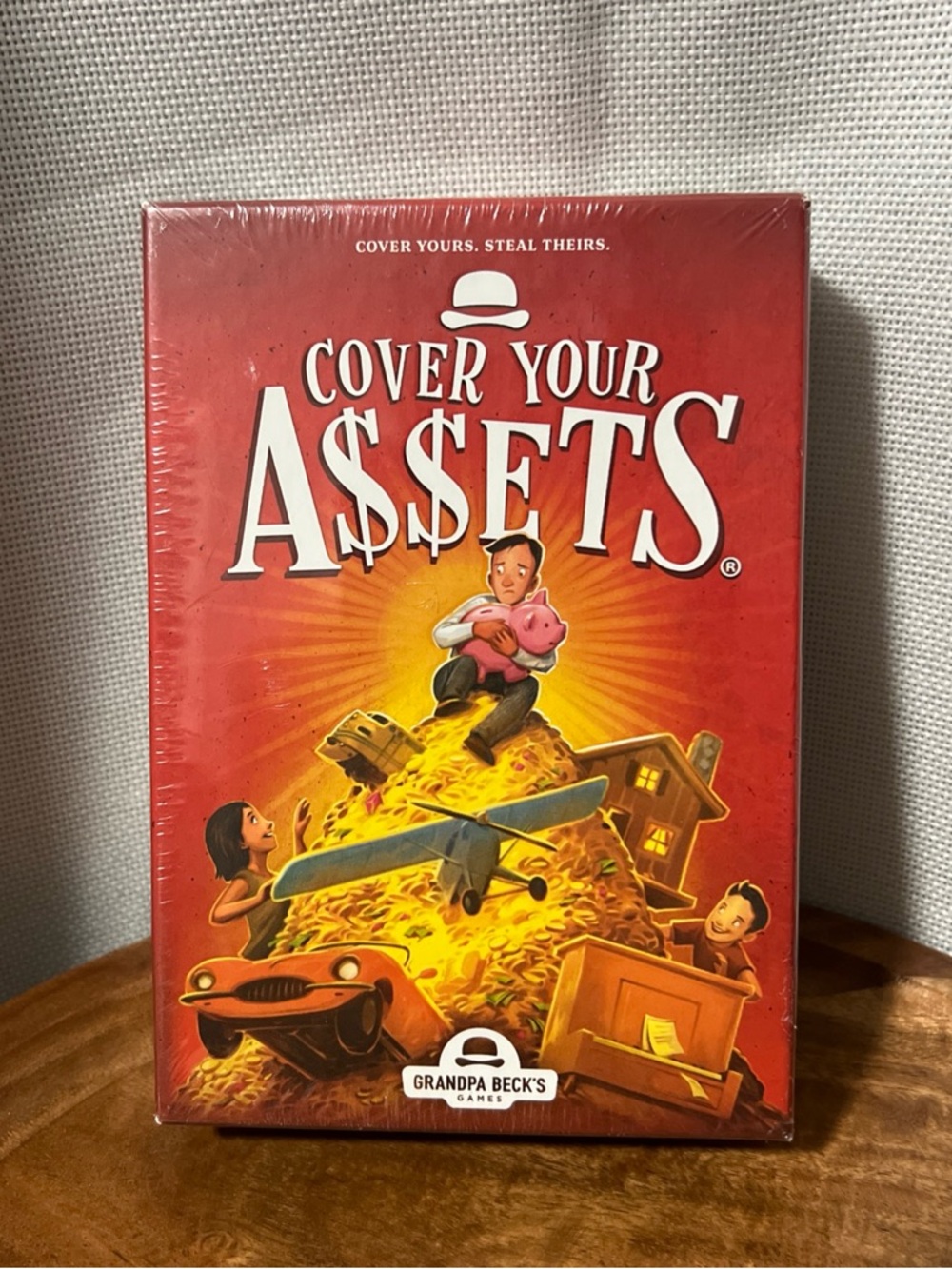 New Grandpa Becks Games Cover Your Assets Card Game Age 7+ 2-6 Players